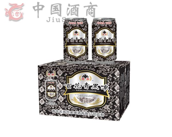 百花青黑啤酒330ml