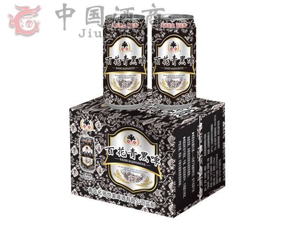 百花青黑啤酒500ml