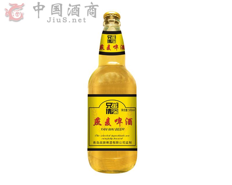 兄弟情深燕麦啤酒500ml