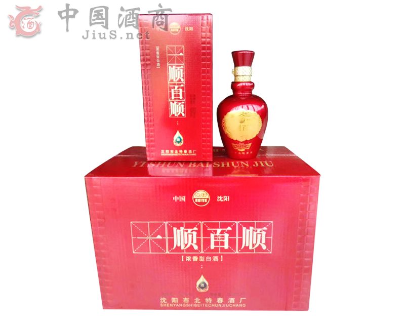 一顺百顺酒礼盒52℃