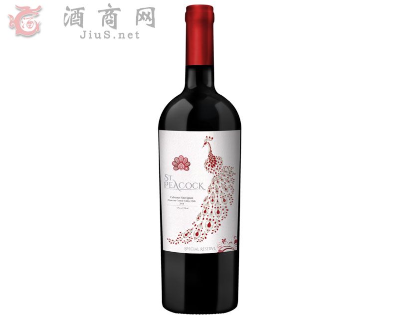 圣孔雀特别珍藏赤霞珠红葡萄酒