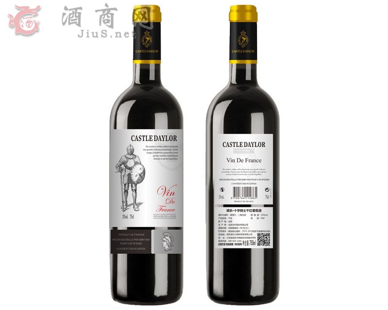 黛乐·十字骑士干红葡萄酒