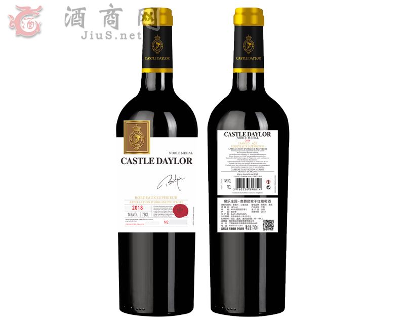 黛乐庄园·贵爵勋章干红葡萄酒