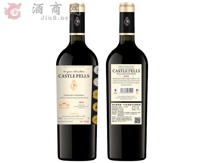 培尔斯城堡·90年老藤干红葡萄酒
