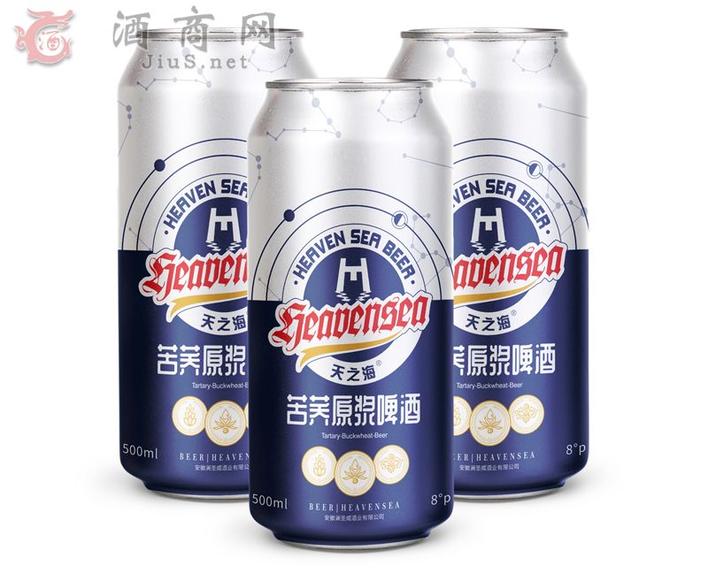 天之海苦荞原浆啤酒500ml